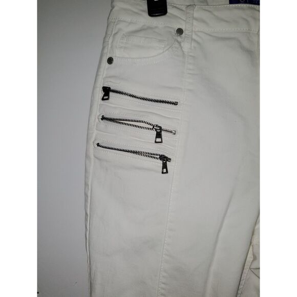 Jennifer Hudson Soho Jeans Leggings High Waist Curvy Fit Triple Zip Size 12 - Picture 3 of 10